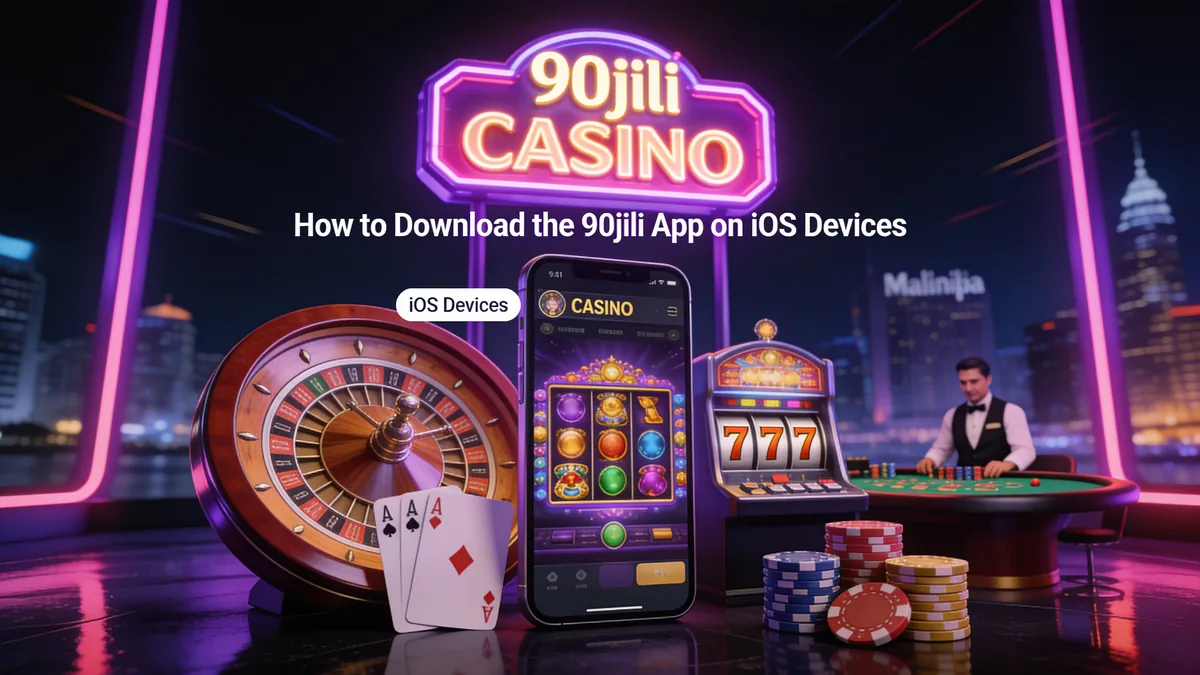 90jili in the Philippines — How to Download the 90jili App on iOS Devices